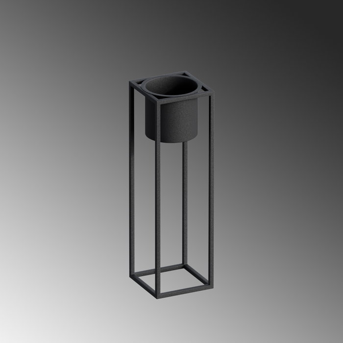Aberto Design GED-023 Maceta Decorativa Negra Aberto Design GED-023 Maceta Decorativa Negra